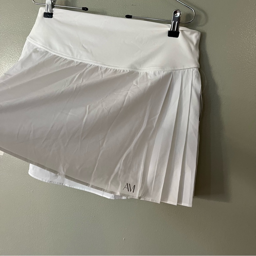 Adore Me Women's White Pleated Tennis Golf Athletic Skort Size XL NWT - Picture 6 of 10
